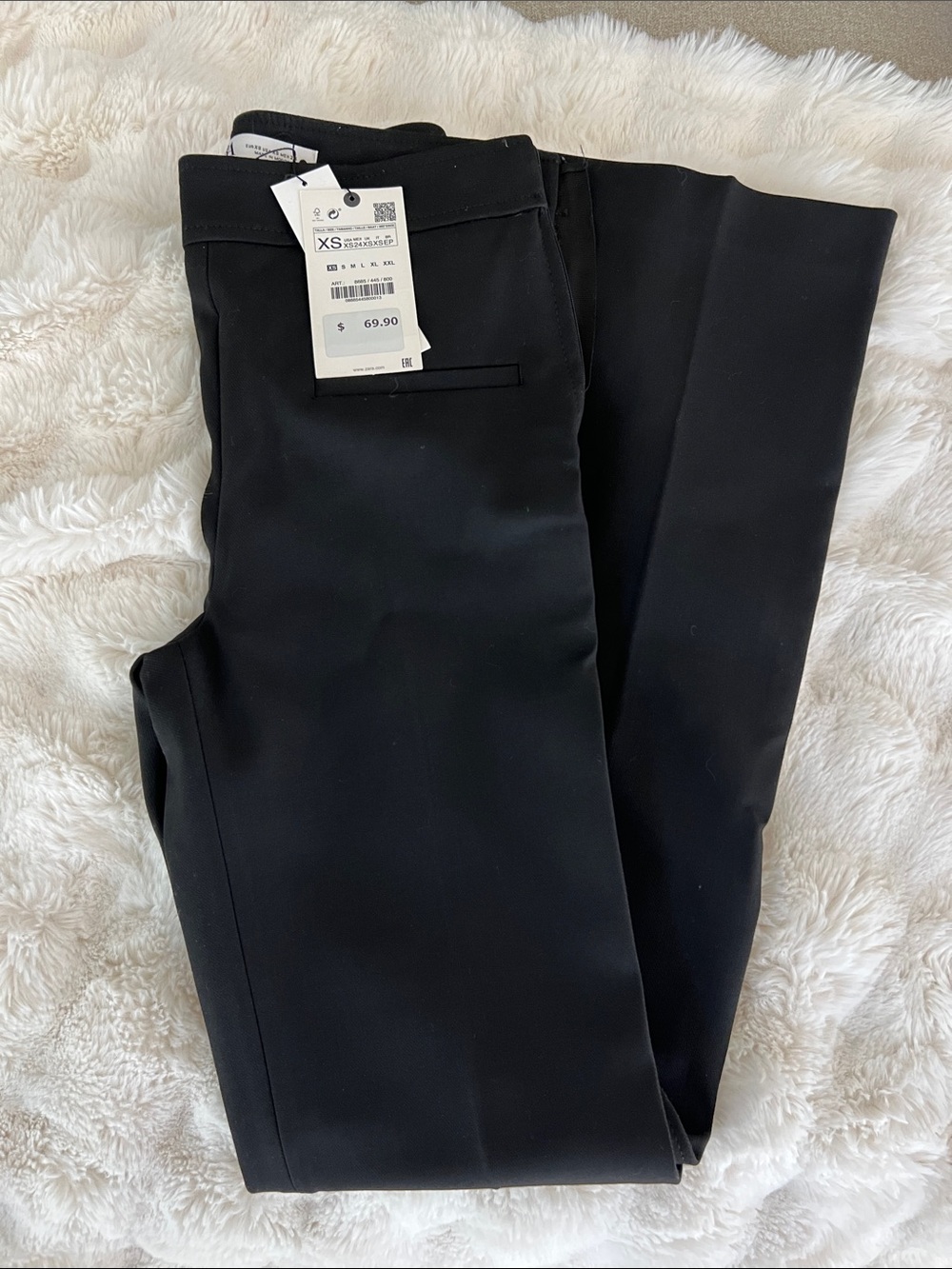 Zara Black Women's Trousers